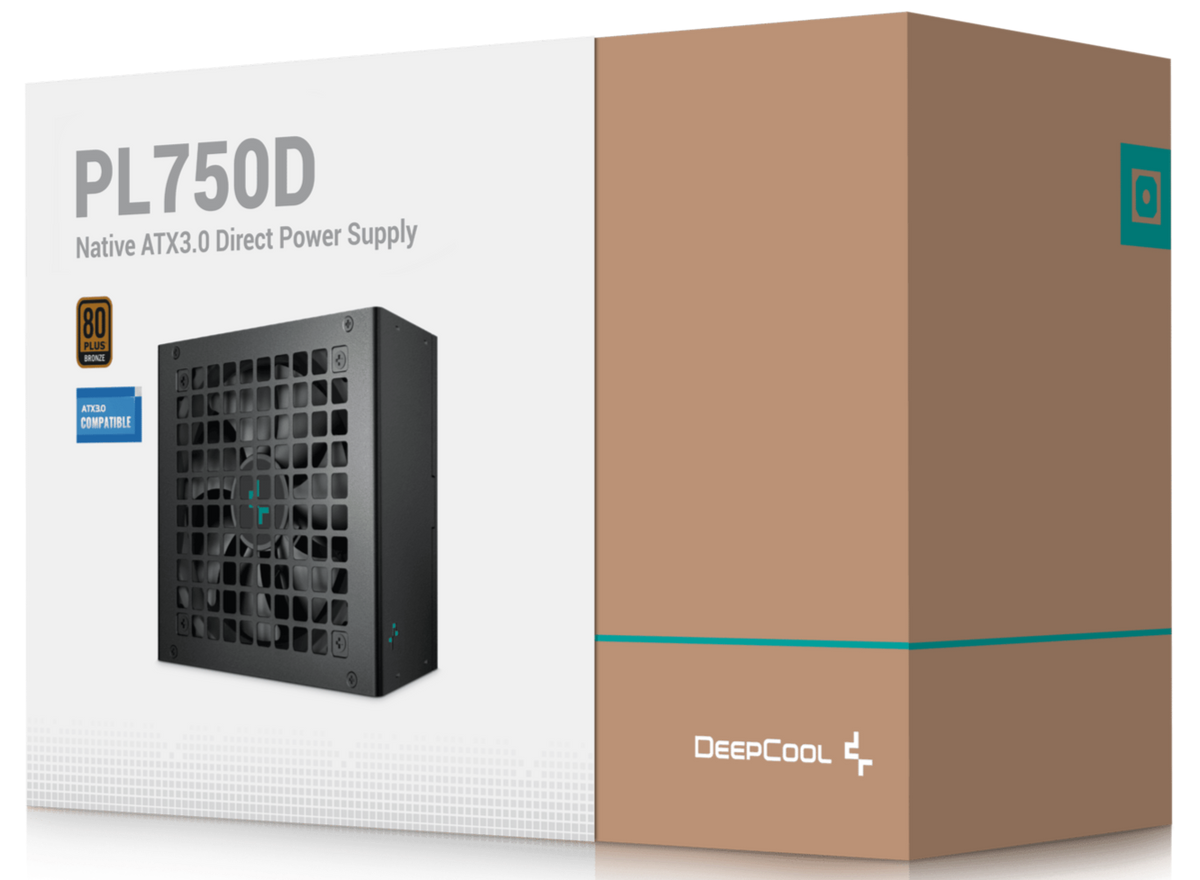 Deepcool PL750D Native ATX3.0 Direct PSU Deepcool PL750D Native ATX3.0 Direct PSU